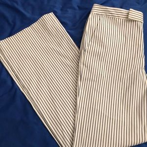 Lauren by Ralph Lauren pinstripe high waist pants